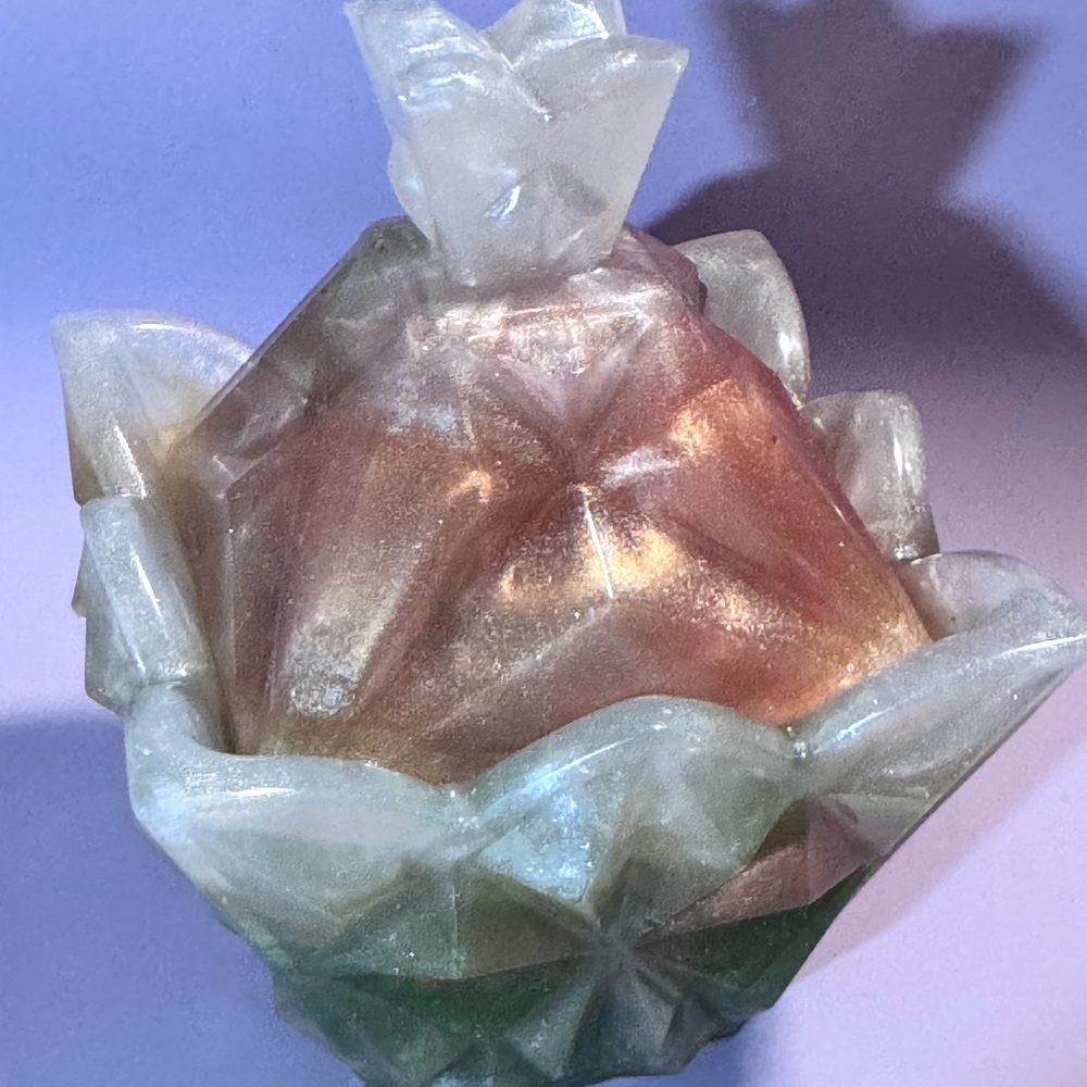 Iridescent Resin Decorative Bowl